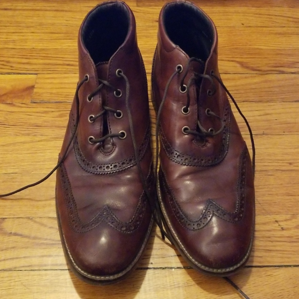 Cole Haan Liam Chukka II Wingtip Ankle Boo…
